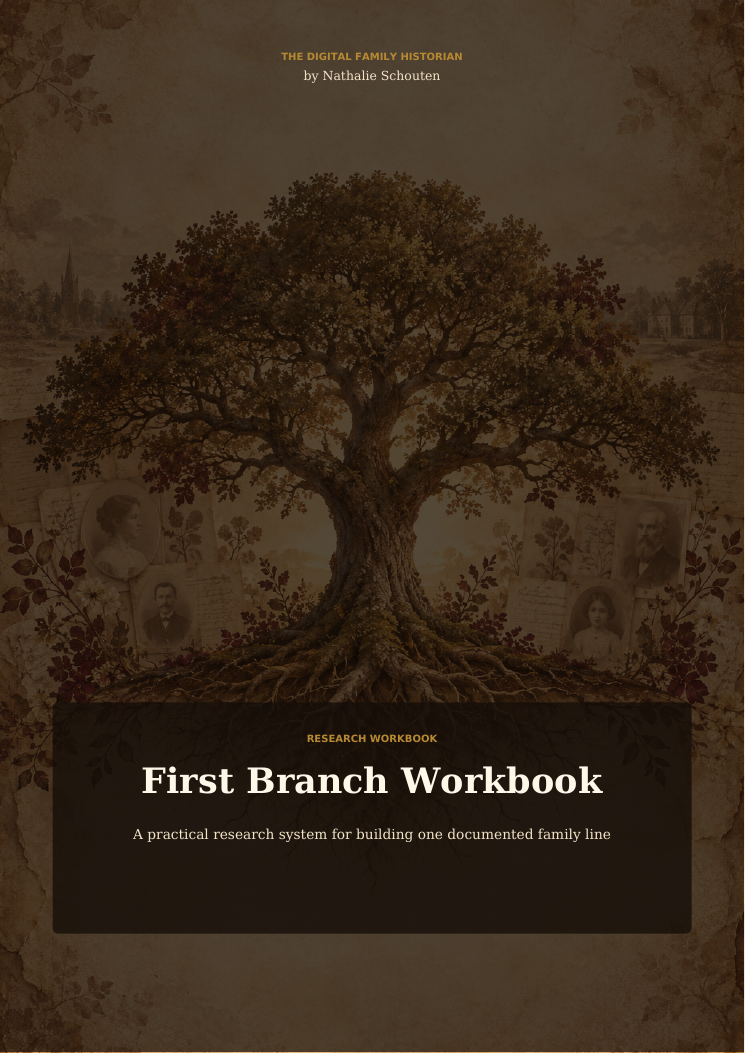 First Branch Workbook cover